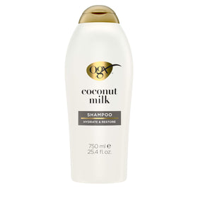 Flacon de shampooing OGX Nourrissant + Lait de Coco 750ml vue avant