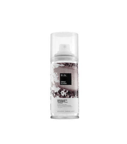 Flacon de shampooing sec IGK First Class 2 Oz vue de face