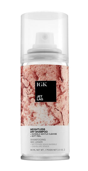Flacon de shampooing sec IGK Jet Lag 100g vue de face