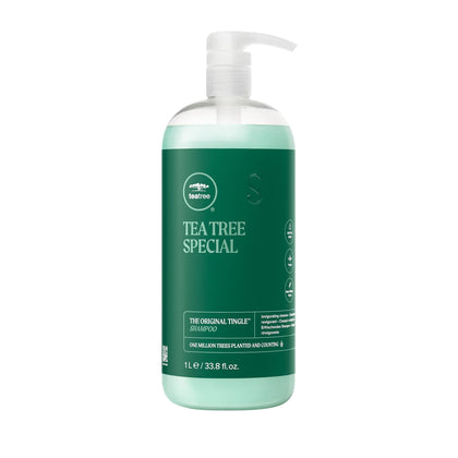 Flacon de shampooing spécial Tea Tree 33,8 fl oz vue de face
