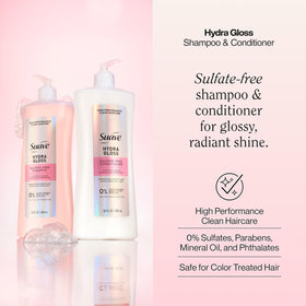 Flacon de shampooing Suave Hydra Gloss, face avant