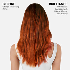 Flacon de shampooing Wella Invigo Brilliance 340g avec étiquette