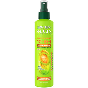 Flacon de spray après-shampooing Garnier Fructis 10-en-1 vue de face