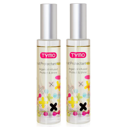 Flacon de spray protecteur thermique TYMO 450°F avec huile d'argan, vue de face