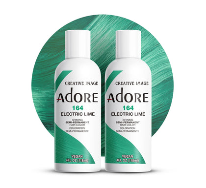 Flacon de teinture Adore Électrique Lime 164, vue avant