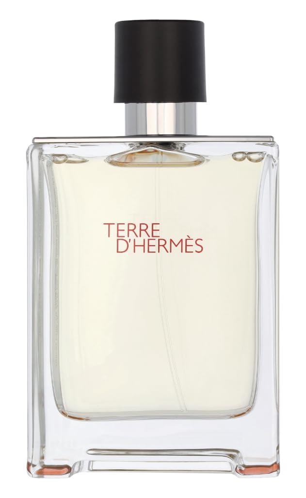 Flacon de Terre D'Hermès avec étiquette visible