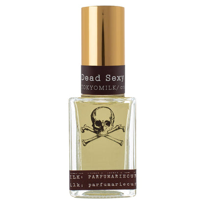 Flacon de TOKYOMILK Dead Sexy 30 ml avec design crâne