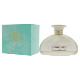 Flacon de Tommy Bahama Eau de Cologne Martinique sur fond blanc