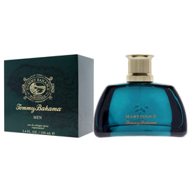 Flacon de Tommy Bahama Martinique Eau de Cologne 100ml sur fond blanc