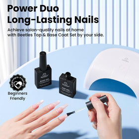 Flacon de top coat beetles Gel Polish 15ml