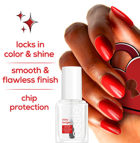 Flacon de Top Coat essie avec bouchon