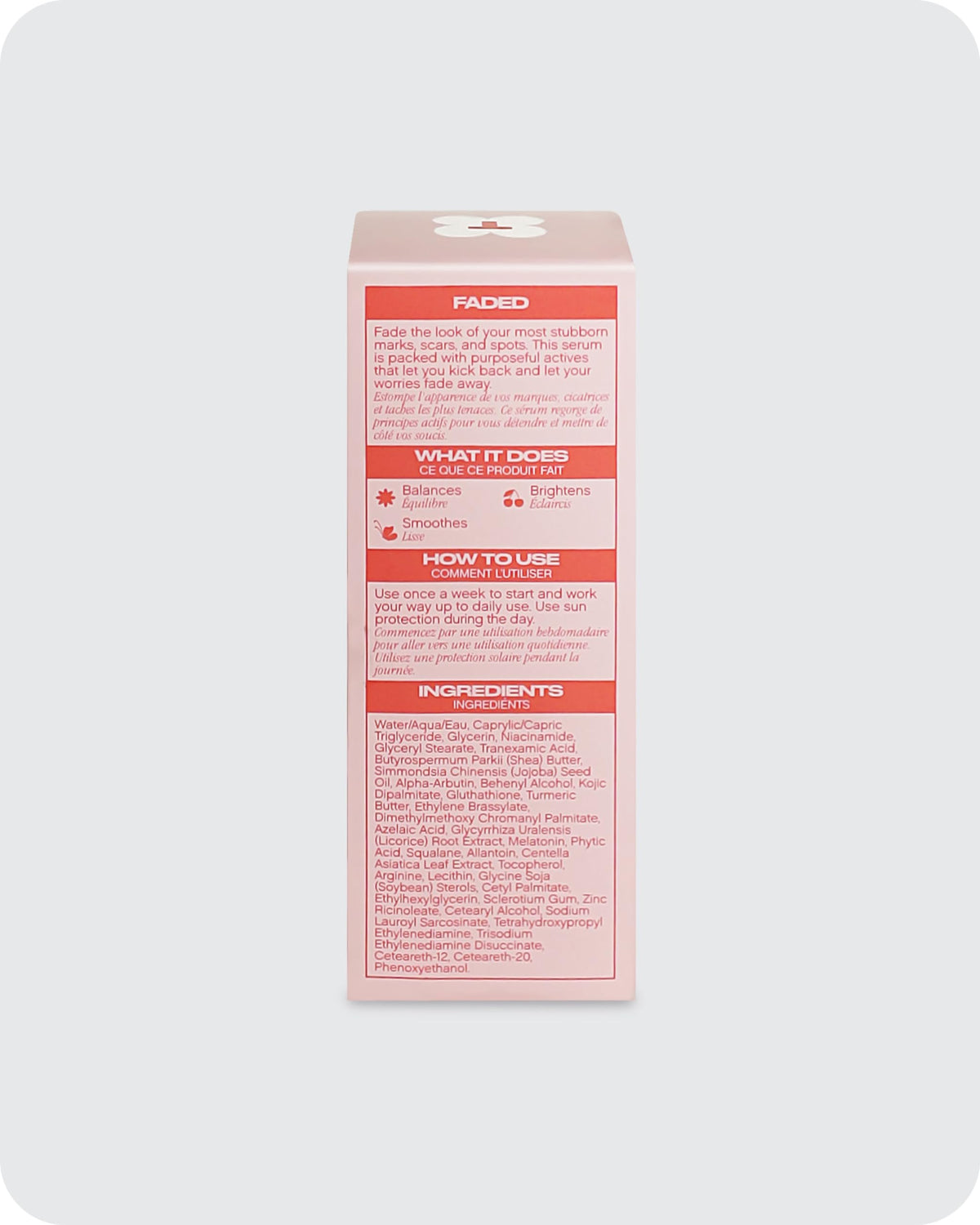 Flacon de Topicals Faded Sérum Éclaircissant avec bouchon