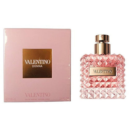 Flacon de Valentino Donna Eau De Parfum 100 ml avec design élégant