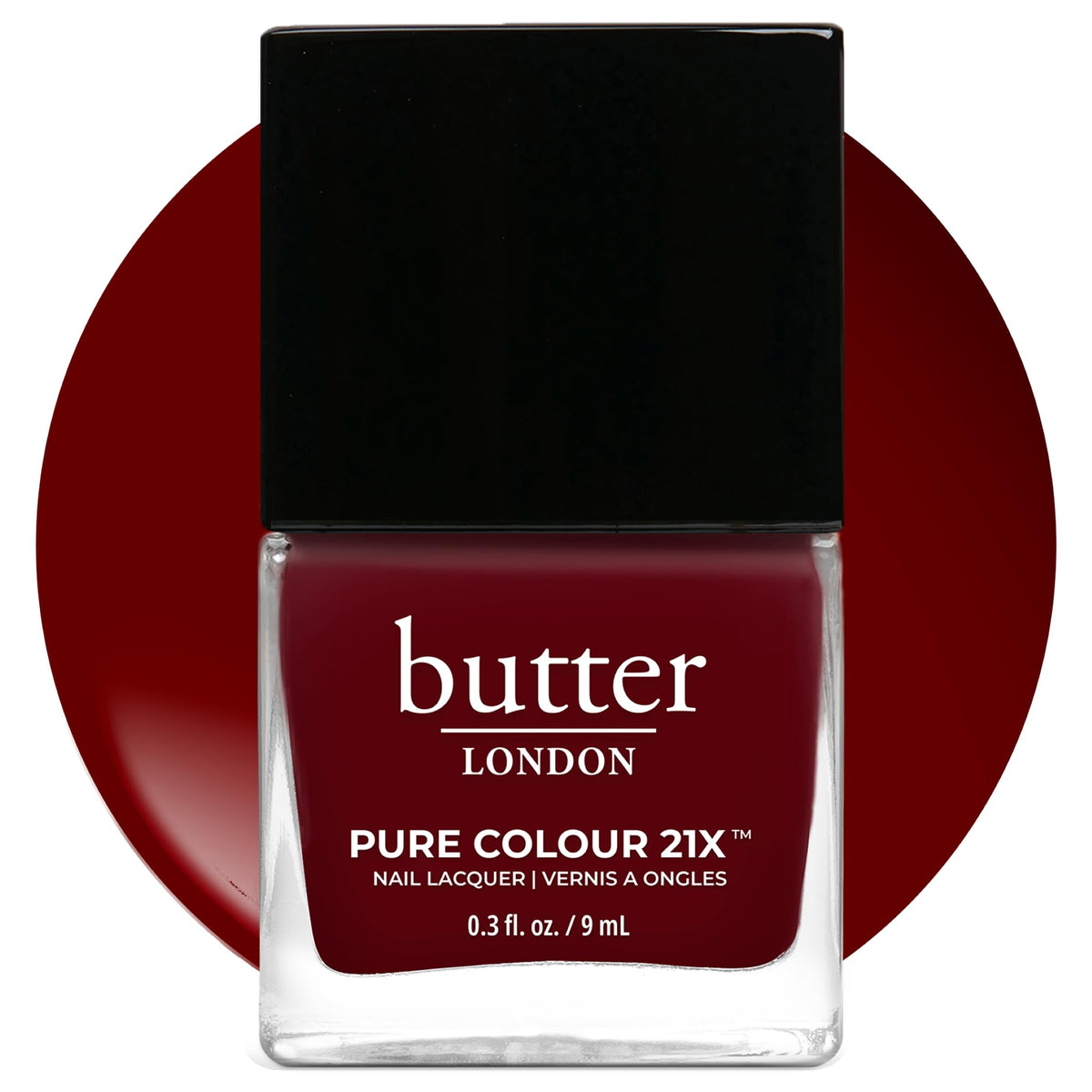 Flacon de vernis à ongles butter LONDON Afters 21X vue de face