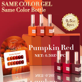 Flacon de vernis à ongles en gel de 15 ML couleur orange