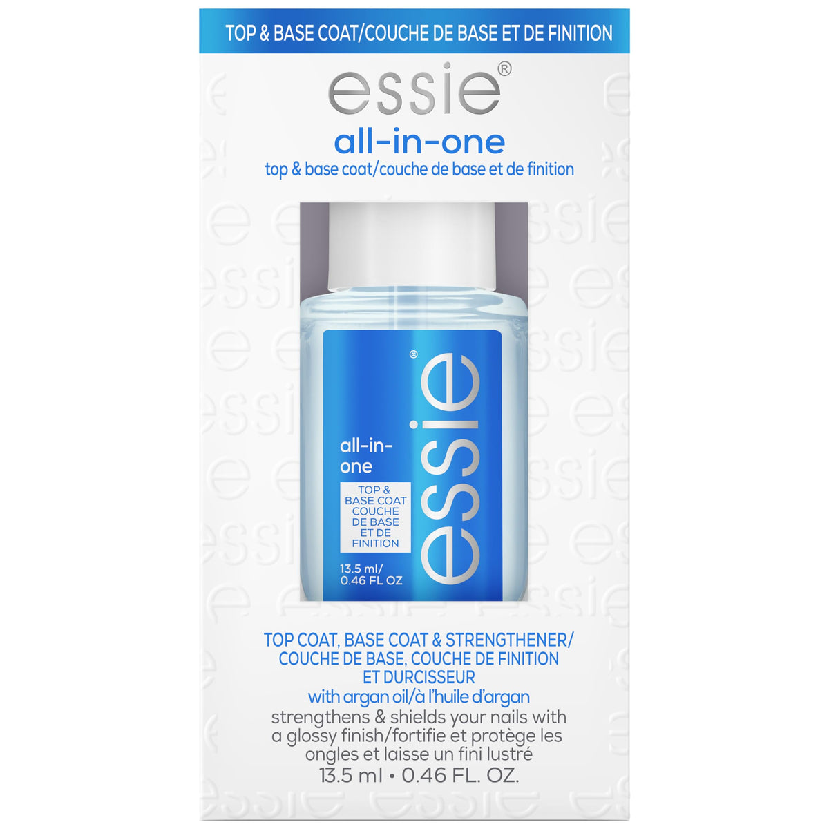 Flacon de vernis à ongles essie All-In-One 13,5 ml vue de face