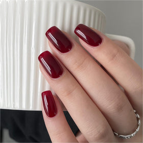 Flacon de vernis à ongles gel GAOY 16ml couleur Burgundy