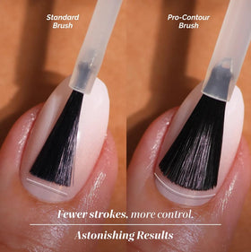 Flacon de vernis à ongles LONDONTOWN Lakur sur fond neutre