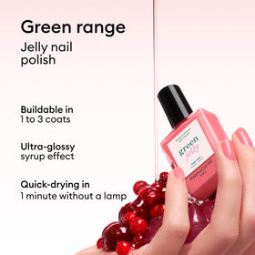 Flacon de vernis à ongles Manucurist Sugar Plum avec étiquette visible