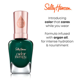 Flacon de vernis à ongles Sally Hansen 453 Serene Green avec étiquette