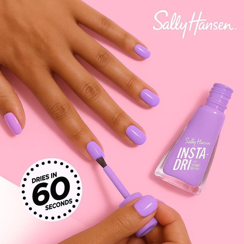 Flacon de vernis à ongles Sally Hansen Insta-Dri avec étiquette
