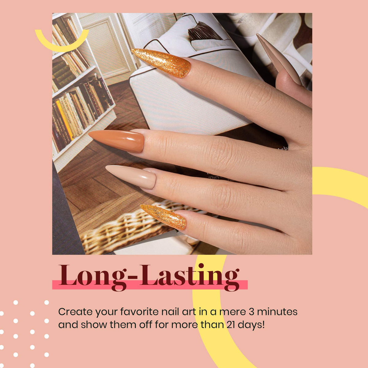 Flacon de vernis gel beetles Kim Nude 15ML