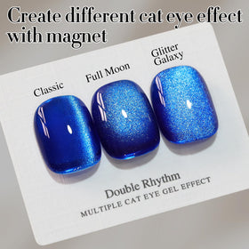 Flacon de vernis gel Cat Eye Double Rhythm 15ml avec étiquette
