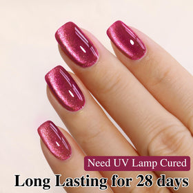 Flacon de vernis gel Cat Eye Double Rhythm avec étiquette