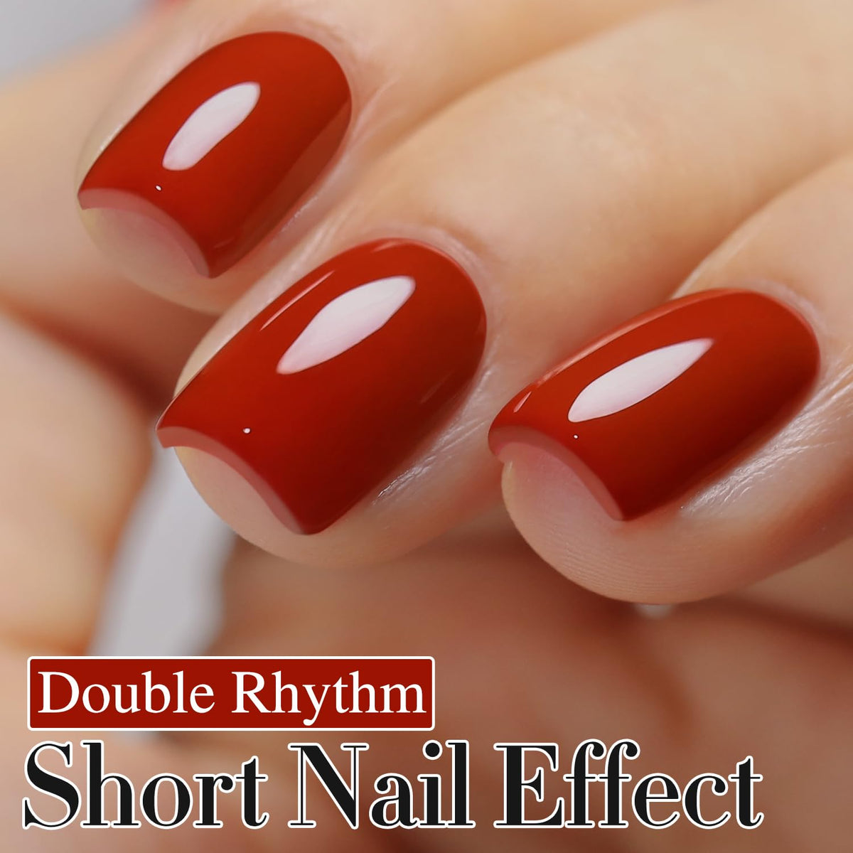 Flacon de vernis gel Double Rhythm 15ml avec bouchon