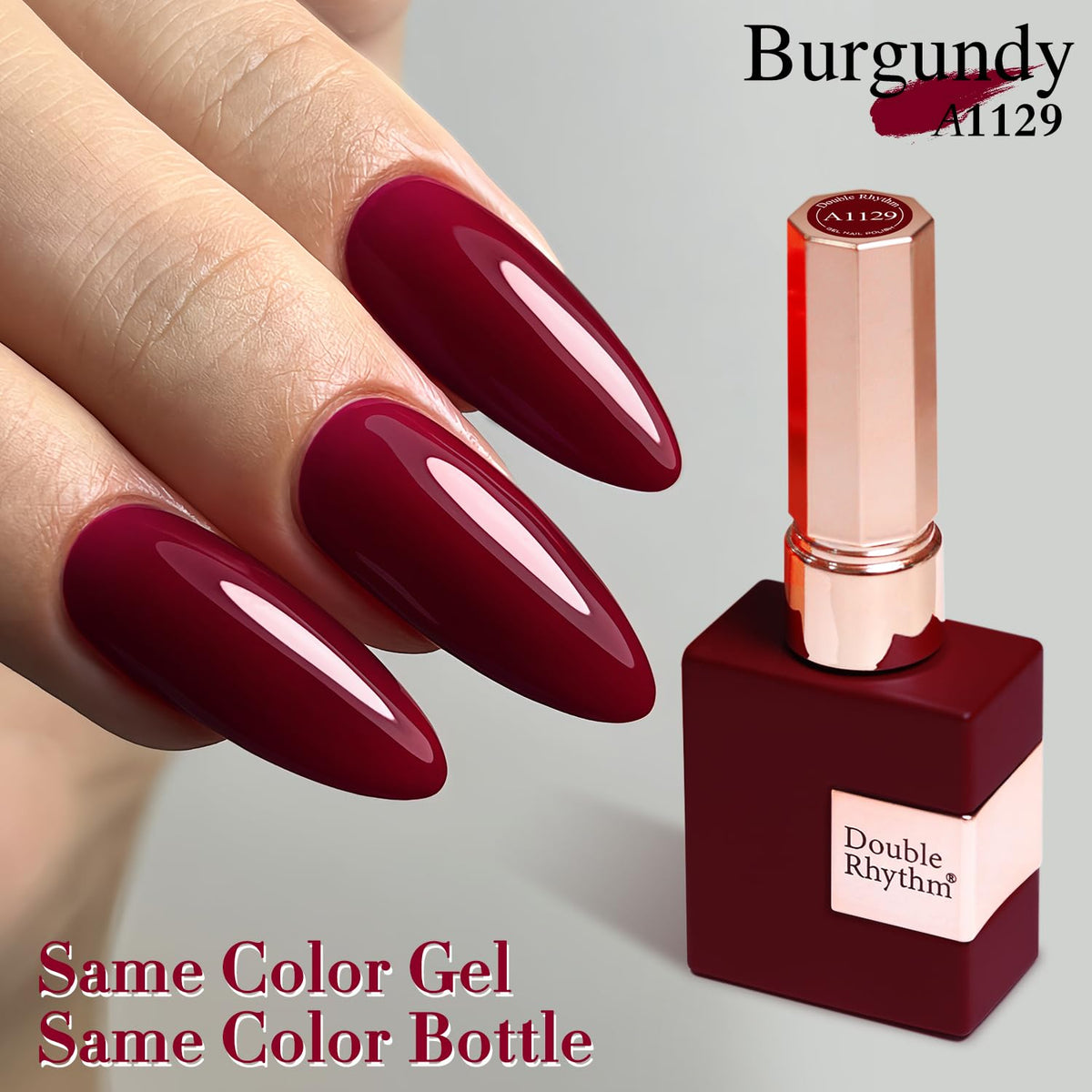 Flacon de vernis gel Double Rhythm 15ML avec étiquette