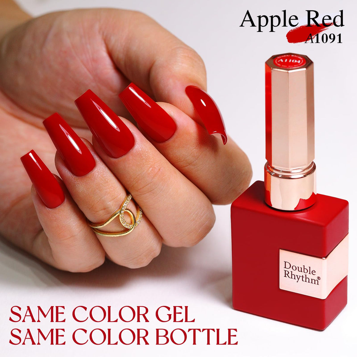 Flacon de vernis gel Double Rhythm avec bouchon