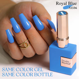 Flacon de Vernis Gel Double Rhythm avec étiquette visible