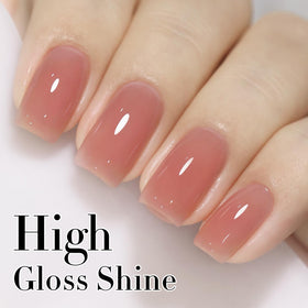Flacon de vernis gel Double Rhythm avec étiquette visible