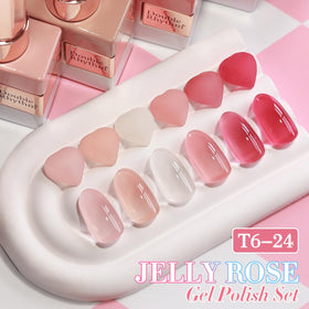 Flacon de vernis gel Double Rhythm couleur Jelly Pink