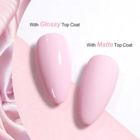 Flacon de vernis gel GAOY 16ml rose avec étiquette