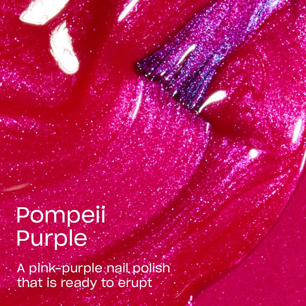 Flacon de vernis OPI Pompeii Purple avec bouchon noir