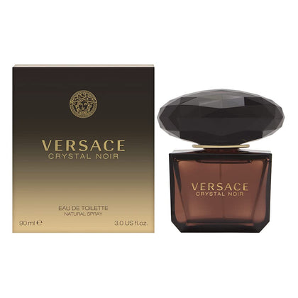 Flacon de Versace Crystal Noir Eau de Toilette 90 ml vue de face