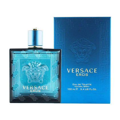 Flacon de Versace Eros Eau de Toilette 100 ml pour Homme vue avant