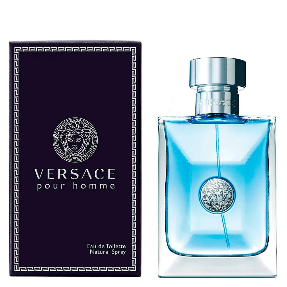 Flacon de Versace Pour Homme avec emballage