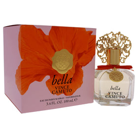Flacon de Vince Camuto Bella Eau de Parfum sur fond blanc