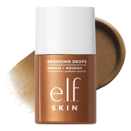 Flacon des Bronzing Drops e.l.f. modèle Cuivre Or 40g vue de face