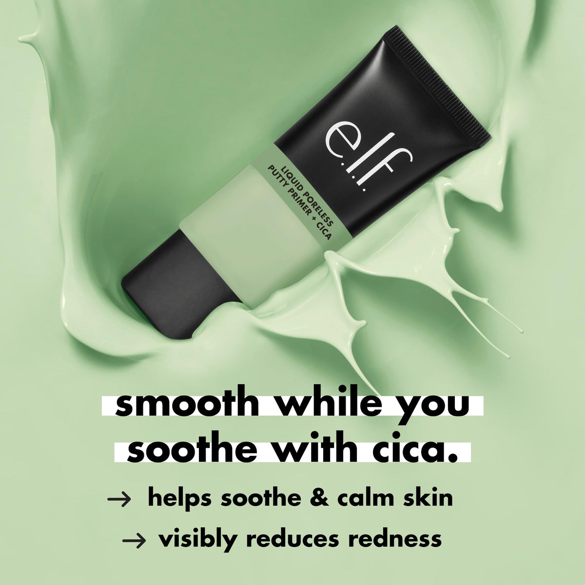 Flacon du Primer Liquide Poreless avec Cica sur fond blanc
