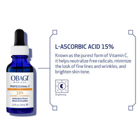 Flacon du sérum Obagi Medical avec étiquette visible