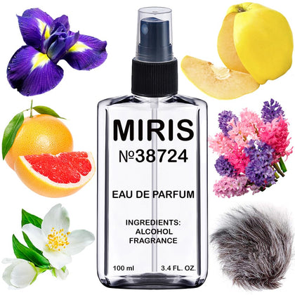 Flacon Eau de Parfum MIRIS 100 ml vue de face