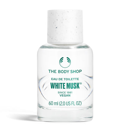 Flacon Eau de Toilette White Musk The Body Shop 60 ml vue de face