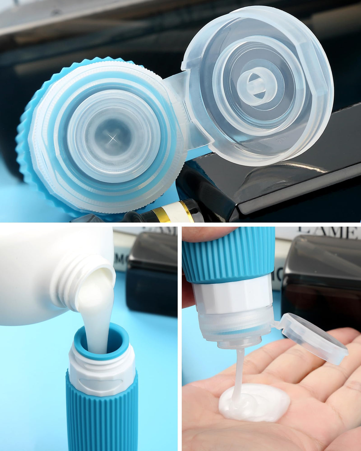 Flacon en silicone Mrsdry de 3 oz avec bouchon
