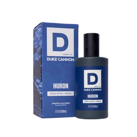 Flacon en verre du parfum Duke Cannon Proper Cologne Huron 50 ml
