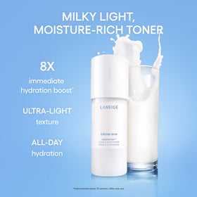 Flacon rechargeable du toner LANEIGE avec céramides