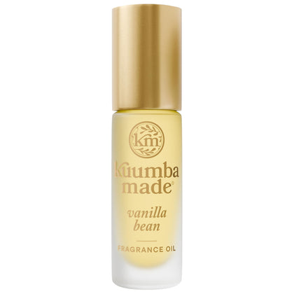 Flacon roll-on Huile Parfumée Vanille de Kuumba Made, 0,15 fl oz