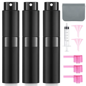 Flacons de parfum DPLASKA 8ML noir avec accessoires inclus